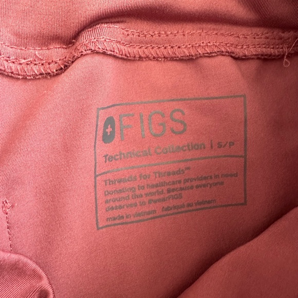 Mauve High Waisted Zamora Jogger Fig Scrubs - Picture 2 of 2